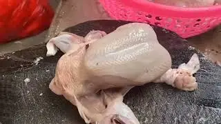 Fast cutting chicken style #shorts #viralvideos
