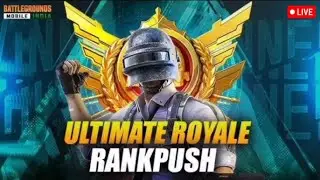 ULTIMATE ROYAL RANK PUSH PEERLESS | LEGEND KAB HOGA |  | BGMI LIVE | ROAD TO 9K