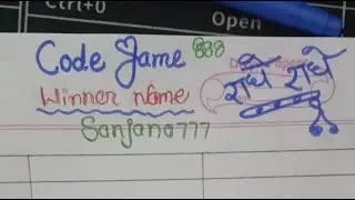 Sanjana 777  is live name writing ✍️ सभी आ जाइए............