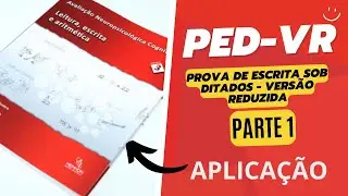 PROVA DE ESCRITA SOB DITADOS (vers&atilde;o reduzida)
