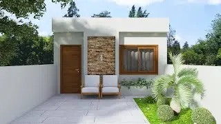 Casa pequena com 2 quartos