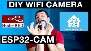 ESP32-CAM Video Streaming Camera that works with Node-RED and Home Assistant