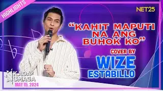 MARAMI ANG KINILIG SA PERFORMANCE NI WIZE ESTABILLO