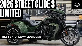 Harley-Davidson Street Glide 3 Limited z 2026 r. | Najważniejsze cechy: