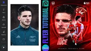como criar um design esportivo de  Futebol no Canva | photopea+canva tutorial  para iniciantes