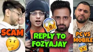 X Mania🚨 Reply to Fozyajay & Nonstop Gaming😰! Scam with Peak Panthers😨 Sid on Mobile VS PC Contro😡
