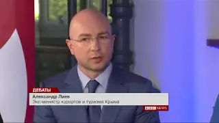 Liiev. BBC. Debate about Crimea