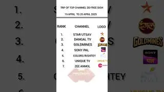 TRP WEEK 16 #trp #ddfreedishchannel ##starutsavchannel #dangaltv #sonypal #colorsrishtey #zeeanmol