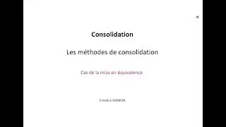 la mise en équivalence