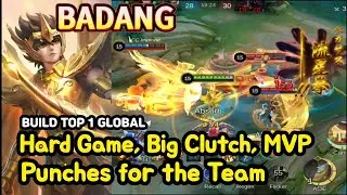 Badang (Mythical Glory): Roam MVP Hard Game Clutch Carry | MLBB Ranked Gameplay