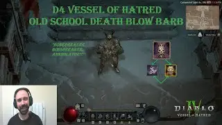 Diablo 4 VoH Death Blow Barb - Old School Build