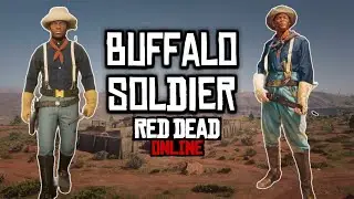 Buffalo Solider outfit created in Red Dead Online.@RockstarGames