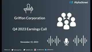 Griffon Corporation Q4 2023 Earnings Call