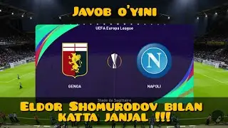 PES 2021 | Genoa vs Napoli | UEFA Europa League | Gameplay PS4