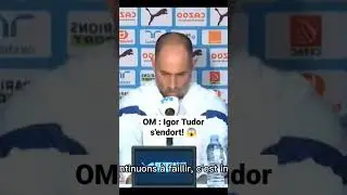 OM : quand Igor Tudor s'endort ! 😱😂
