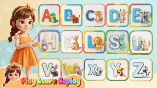 ABC Clay Animals for Toddlers | ABCD Alphabets & Babies First Words | ABC Learning for Toddlers