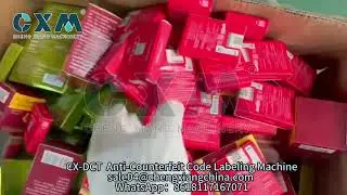 Security Code Labeling Machine | Track & Trace Solution for Bottles and Boxes #labelingmachine #cxm