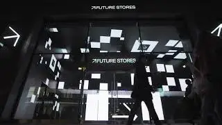 Future Stores Oxford Street at night