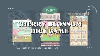 cats and soup | cherry blossom dice game event