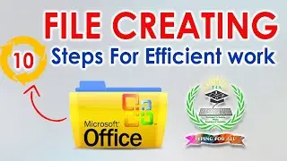 file creating steps || how to create office file