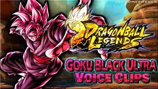 Все озвученные клипы Goku Black Ultra • Dragon Ball Legends • Озвученные реплики (Шон Шеммел) — А...