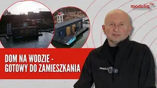 Gotowy dom pływający. Houseboat od Moduliq. Poznaj możliwości | Budownictwo modułowe 