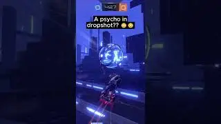 A WALL READ in DROPSHOT??? #rocketleague #rlchamp #rl #rocketleagueclips #gaming #shorts #rlclips