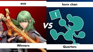 KORI Fillmore 2: Winners Semi Finals -  asa (Byleth) Vs. kern chan (G&W) Smash Ultimate