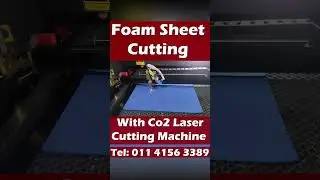 Foam Sheet Cutting With ARCSign laser Cutting Machine #viral #lasercuttingmachine #shorts #machine