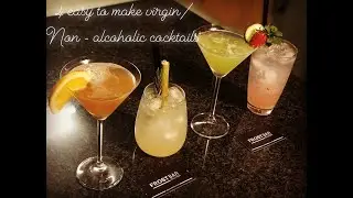 4 Easy To Make Virgin / Non-alcoholic cocktails. The Frost Bar way | Bella Ciao (amapiano remix)