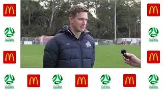 McDonald's NPL Tasmania, Round 7, Post Game Interview: Tom Ballantyne