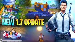 Pubg new update 1.7 🔥  1.7 Update Is Here // BGMI 1.7 UPDATE NEW FEATURES