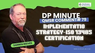 FDA&rsquo;s Stance on ISO 13485:2016 Certification and MDSAP | DP Minute Comment #79