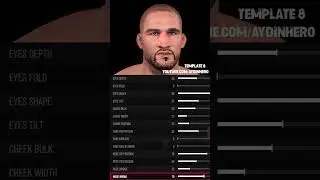 How to make Badr Hari in UFC 5 (CAF Formula)