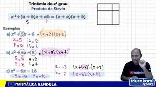 Fatoração do trinômio do 2° grau | FATORAÇÃO