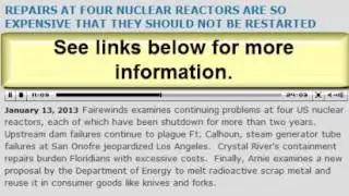 Arnie Gundersen: Repairs at 4 Nuclear Reactors Cost Prohibitive