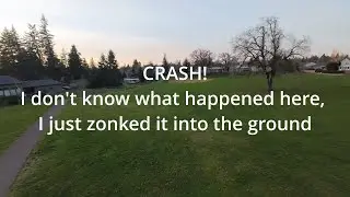 DJI Avata 2 Flight 4: CRASH! CRASH!  12JAN2026