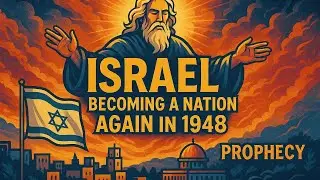 What is the significance of Israel becoming a nation again in 1948? #Israel #IsraelNation