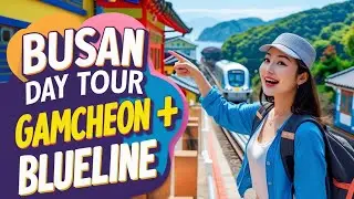Однодневный тур в Пусане: деревня Камчхон и приключения в парке Haeundae Blueline!