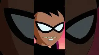 Robin makes Starfire cry | #teentitans #robin #starfire