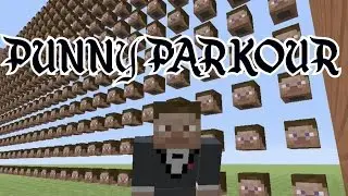 RAGE!!!!! -Punny Parkour Minecraft Xbox