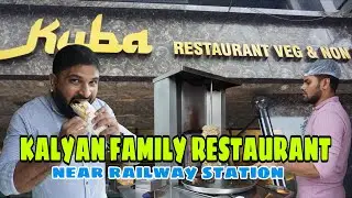 Kuba Family Restaurant | kalyan street food of near kalyan station | food Detective |