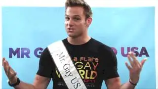 Former Mr Gay World USA Michael Holtz