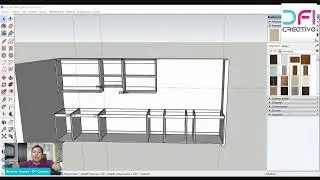Como hacer una Cocina - en Sketchup Usando Fredo