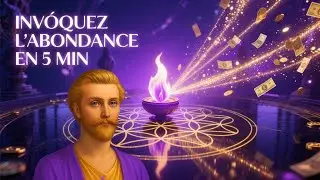Invoquez l'Abondance en 5 min  La prière secrète de la Flamme Violette pour l'argent