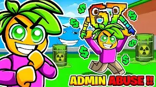 VITAMINE spielt erstes MAL ADMIN ABUSE in ENTKOMME dem TSUNAMI für BRAINROTS!