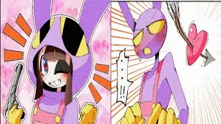 POMNI now knows the truth about JAX (comic fandub) THE AMAZING DIGITAL CIRCUS. pomni x jax