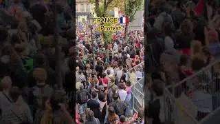 &ldquo;France on Fire |&lsquo;Block Everything&rsquo; Protest #france #macron #nepal #worldnews #viral #shorts #reels