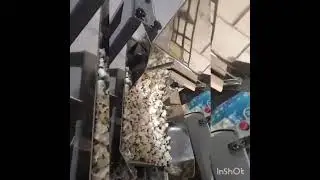 Popcorn Packing Machine single Head 2 Track 10 Liter Bucket Capacity.