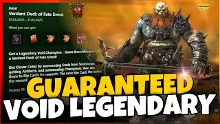 NEW GUARANTEED LEGENDARY!! Deck of fate on St. Patricks Day! | Raid: Shadow Legends